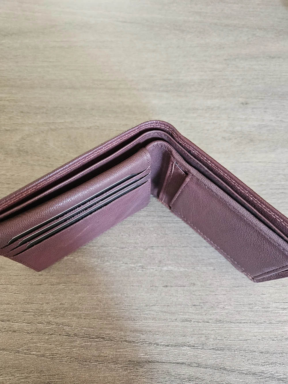 Berreri Men’s Brown Leather Bifold Wallet